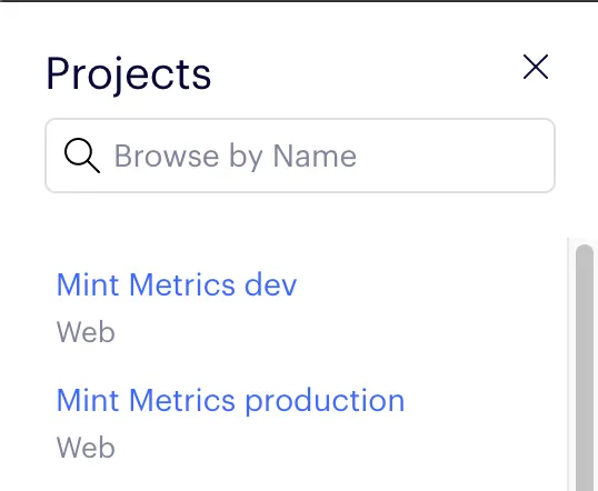 Separate production &amp; development split testing containers